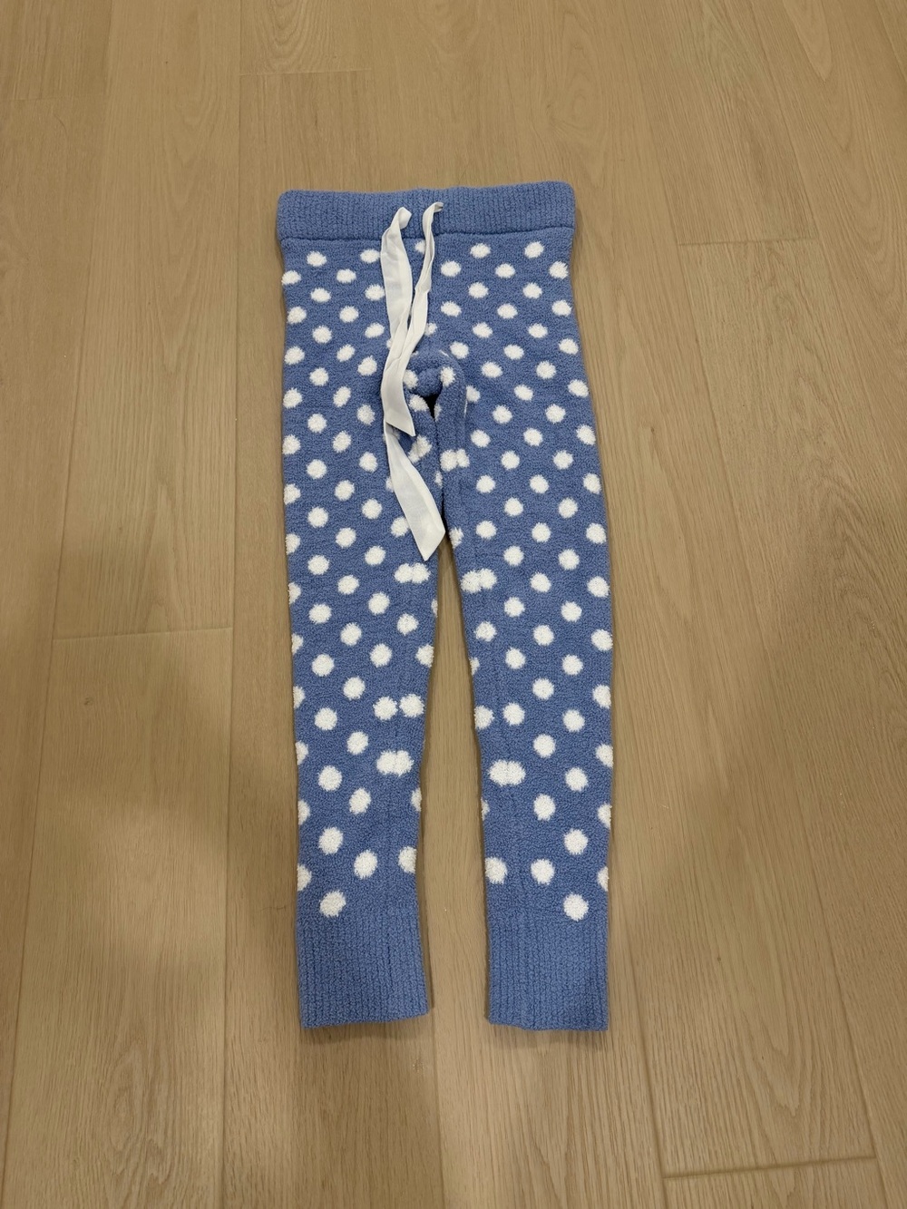 Honeydew USA Blue and White Polka Dot Cozy Lounge Pants